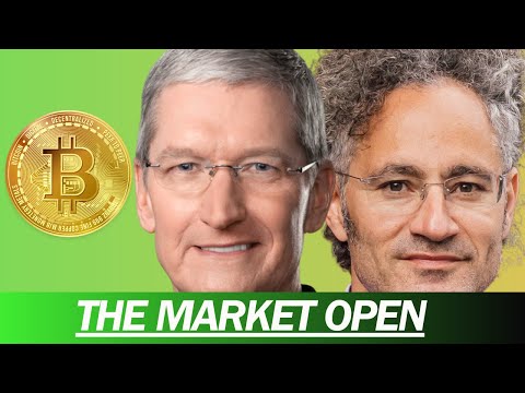 MAJOR PENSION FUND SELLS PALANTIR, BITCOIN LIQUIDATES $300M, NEW APPLE PRICE TARGET | MARKET OPEN Episode cover