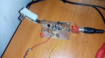 DIY simple one transistor FM Transmitter (with audio sample)