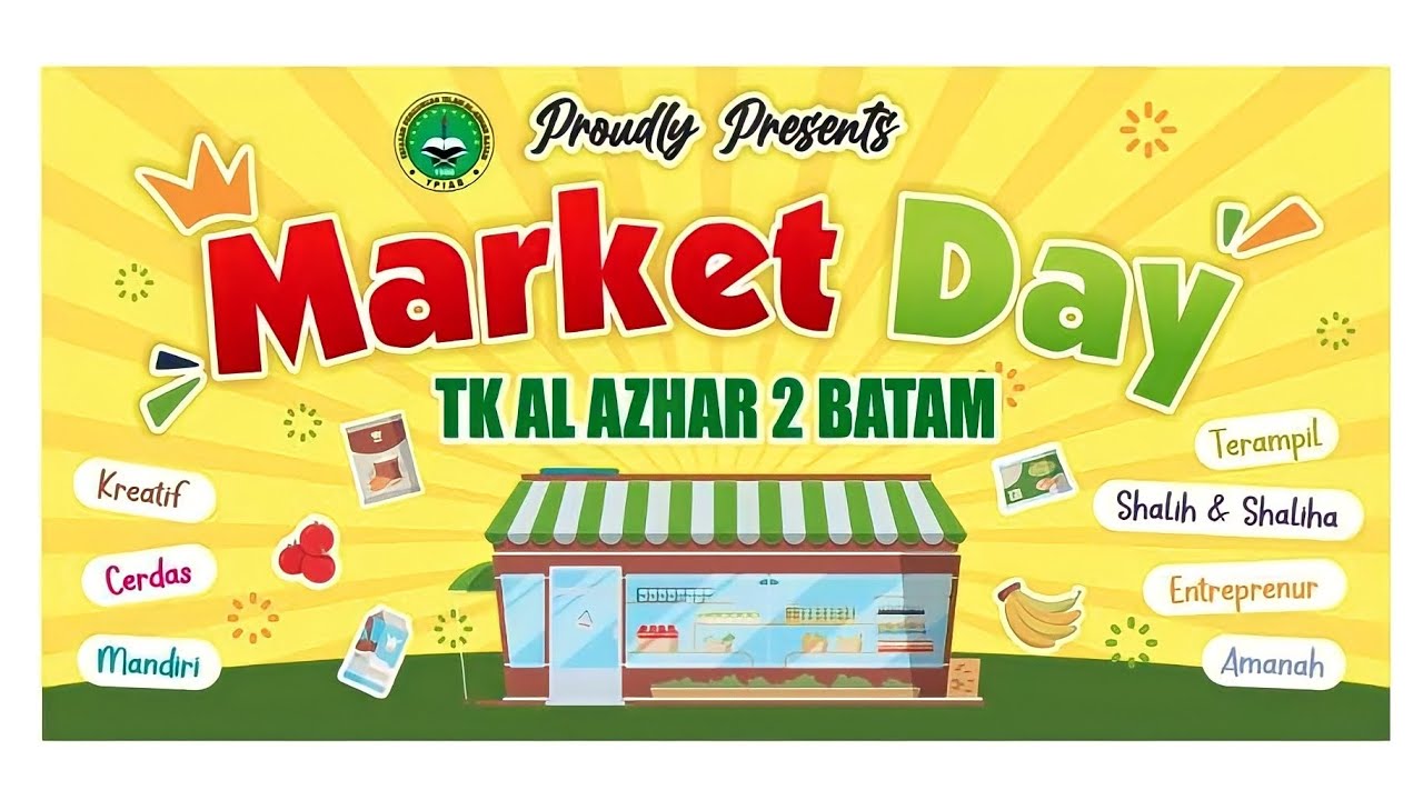 #part2 MARKET DAY - TK AL AZHAR 2 BATAM - YouTube