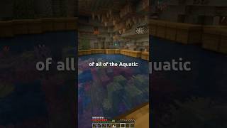 BEST Aquatic Mob Sounds? #minecraft #axolotl #fish #tank #aquarium #build #underground #base #tips