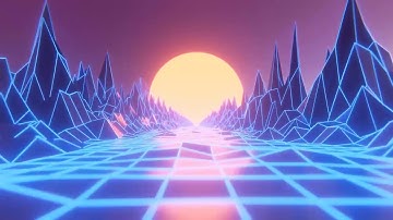 Retro Neon HD Motion Background Loop - Free VJ Loops 2020 | Free Video Background