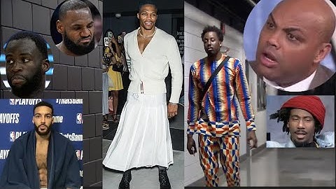 Charles Barkley Roasting Players Outfits... (Part 2)