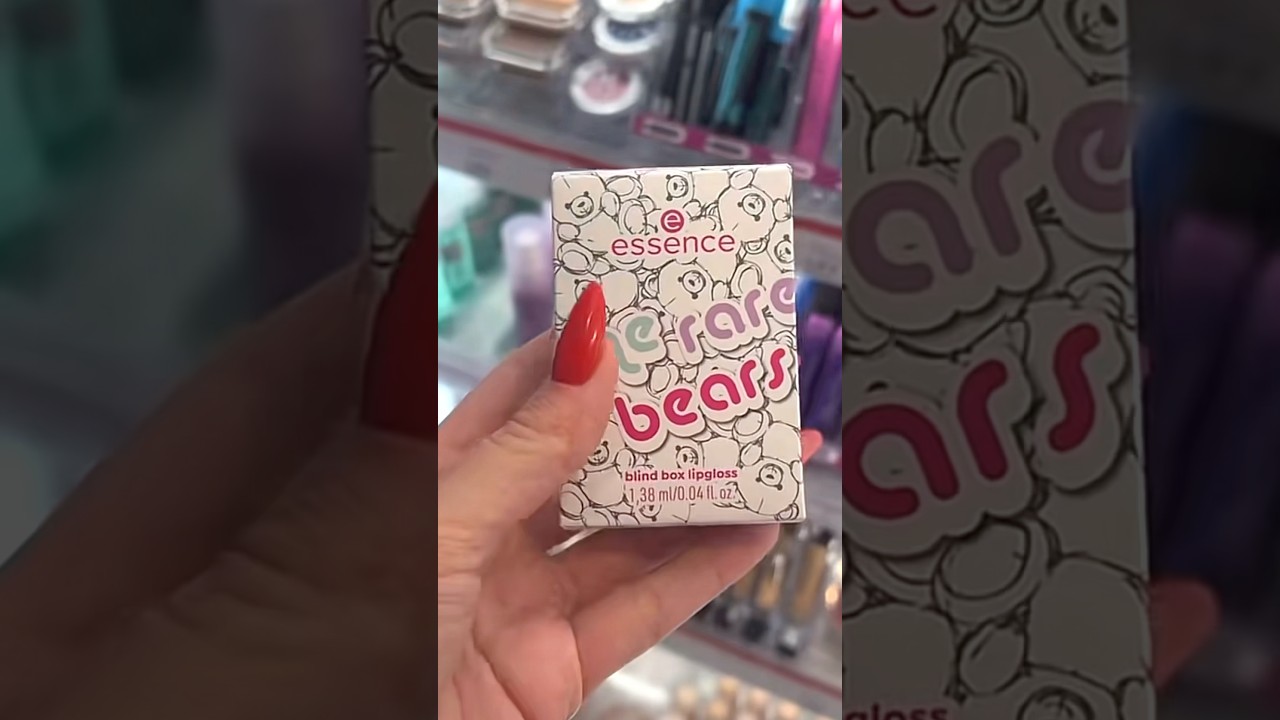 НОВИНКА🧸ESSENCE The Rare Bear Blind Box блески для губ 😍 