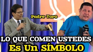 Pastor ADVENTISTA Refuta al PADRE LUIS TORO Negando Que CRISTO ESTÁ EN LA HOSTIA