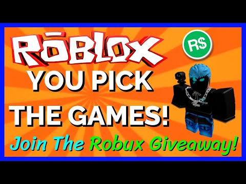 Live Adding Roblox Friends At 10 4k Robux Giveaway Viewers Pick The Games Youtube - roblox how to join a friends game on roblox youtube