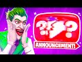 The *BIGGEST* Announcement Ever.. (Fortnite)