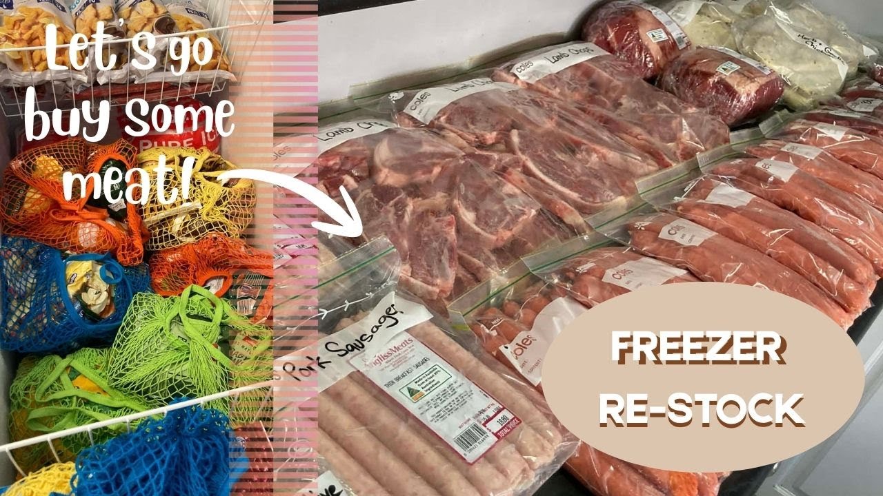 Огромная партия мяса + пополнение запасов в морозилке | Мама 16 детей