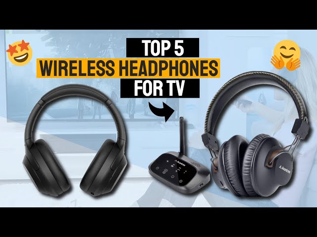 Wireless TV headphones