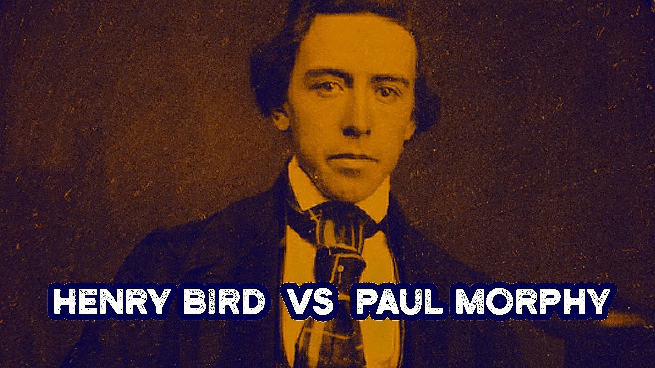 Pol Morfi udara kao struja! | Henry Bird vs Paul Morphy | London (1858)