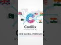 "Connecting the Dots, Globally! 🌐At Codilix, we're building bridges across continents for innovation