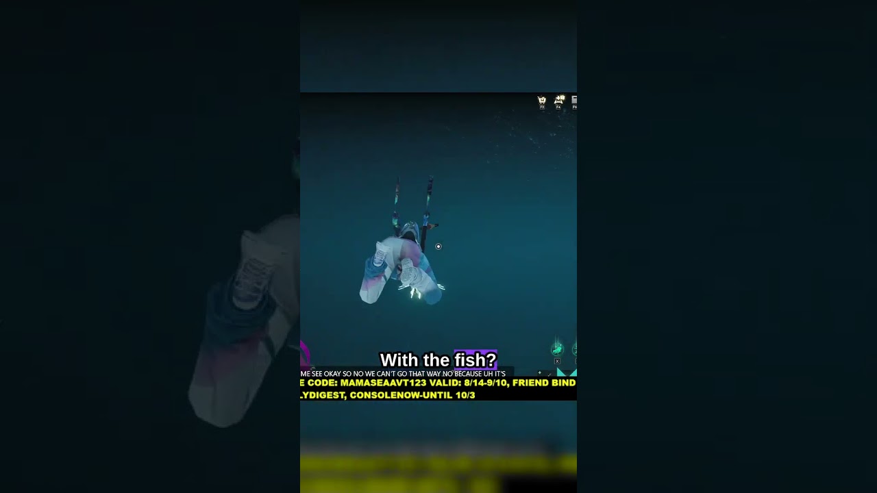 Diving under the water in the ocean | Once Human | #mamaseaavt on #Twitch