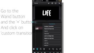 Text Flip Transition Cute Cut