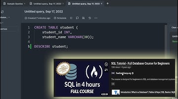 How to connect mySQL database in PopSQL - freeCodeCamp Database Beginner Course