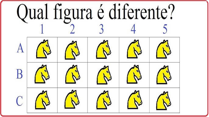 Raciocínio Lógico Figuras imagem Teste psicotécnico QI Quociente de  Inteligência Detran Concurso RLM 