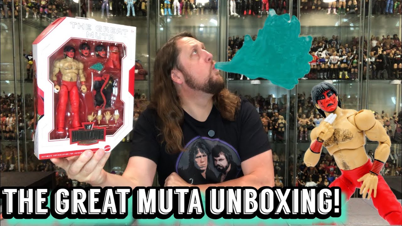 The Great Muta WWE Ultimate Greatest Hits Unboxing & Review! - YouTube