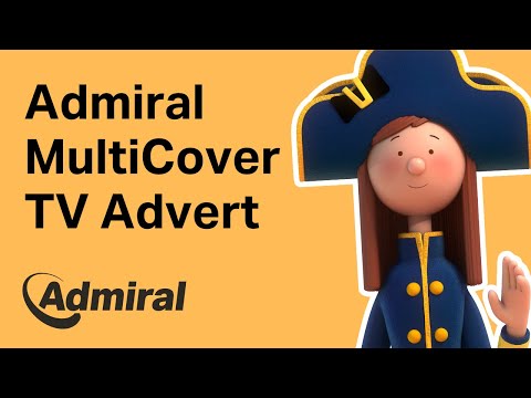 Admiral MultiCover advert 2024 30s | AdmiralUK - video from Admiral