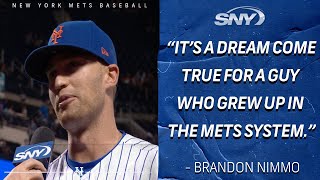 Brandon Nimmo on the best play of his career,  preserving Mets win | Mets Post Game