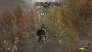Hogwarts Legacy (PS5): 1:55:32 2nd broom race Ruby Wiel defeated (1st upgrade only) screenshot 5