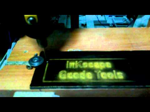 Grabado  inkscape gcodetools