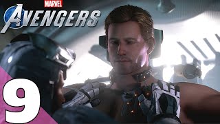 MARVEL'S AVENGERS Full Game PART 9 - Rescue Captain America Story & Captain Iconic Mission Chain