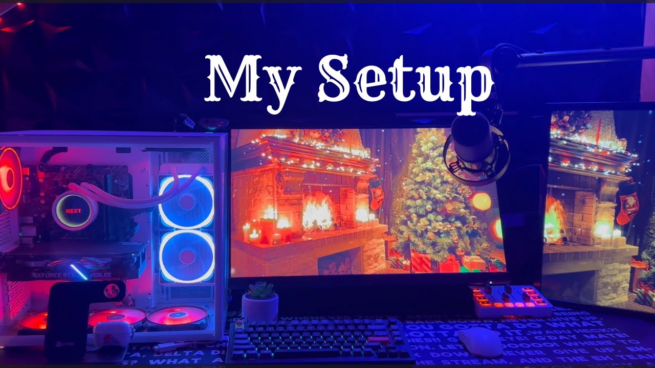 My Gaming Setup Tour - YouTube
