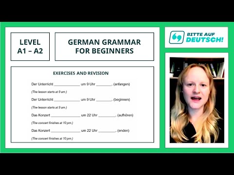 Lesson 11: Exercises and Revision - Learn German Grammar for Beginners (A1 / A2)