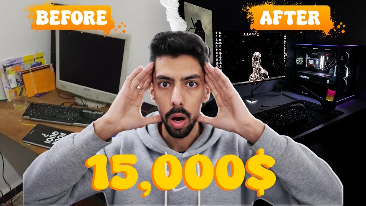 NEW SETUP | 🔥 RTX 5090 في المغرب Gaming Setup صنعت اغلى