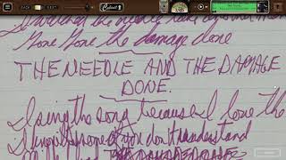 The Needle And The Damage Done - Neil Young Archives