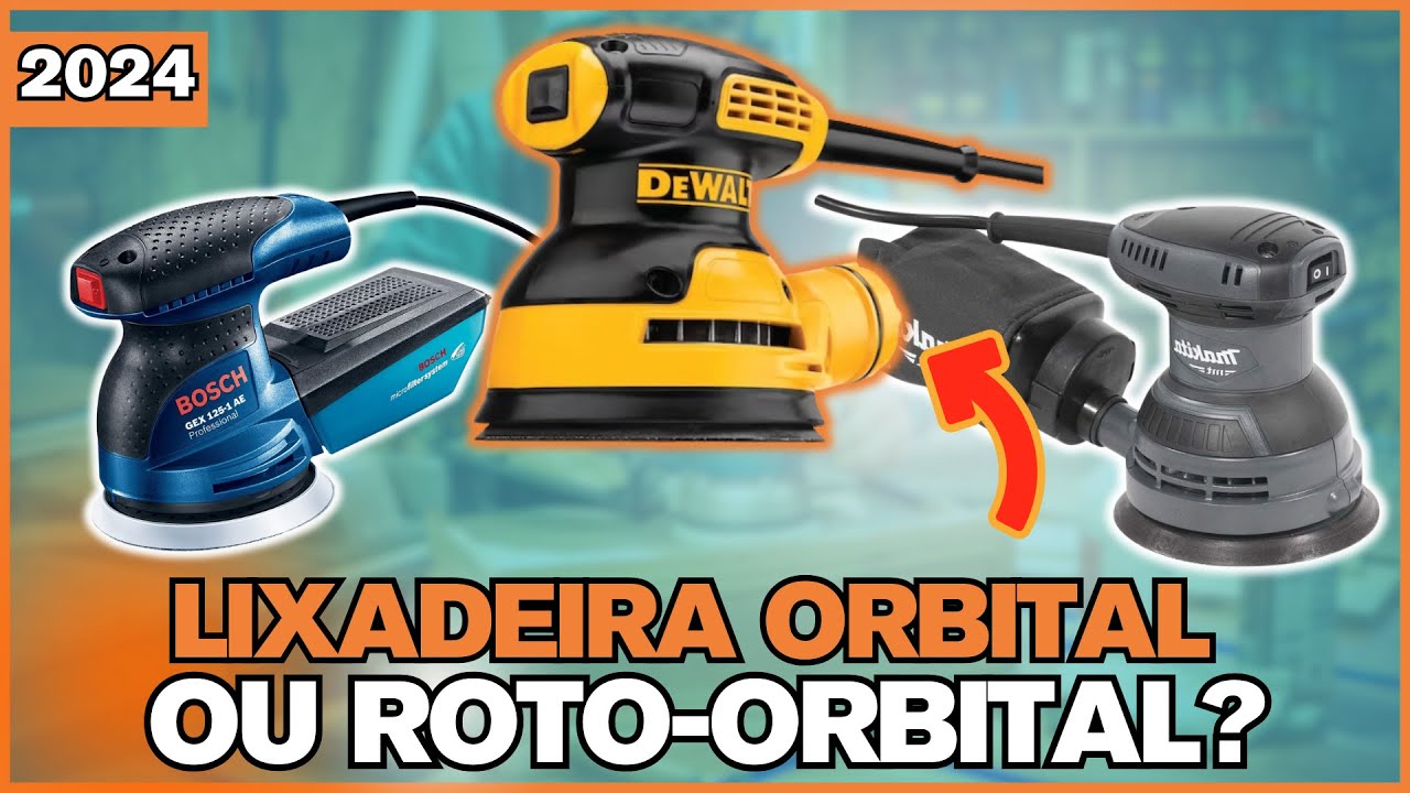 Qual a MELHOR LIXADEIRA para Comprar em 2024? Os 3 modelos mais ...