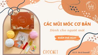 Hướng Dẫn Học Móc Len Cơ Bản Cho Người Mới Bắt Đầu  LYLYCRAFT