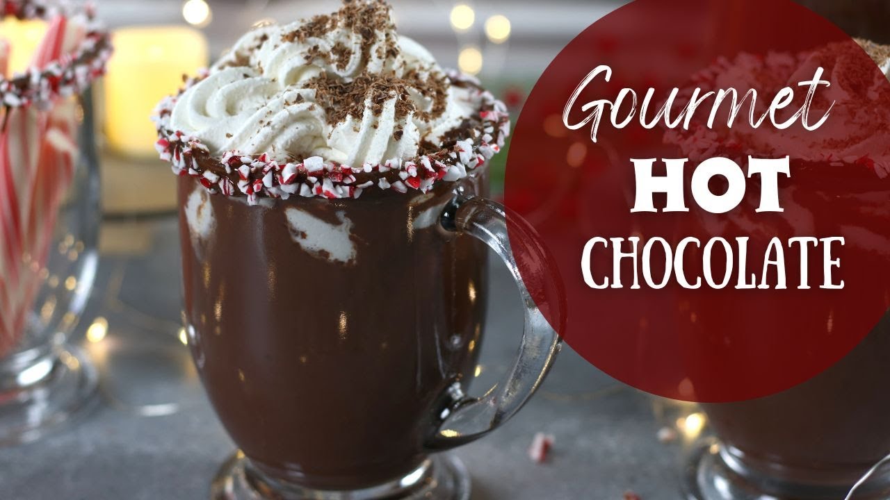 Gourmet Hot Chocolate Recipe Hot Chocolate Alcohol Drink Thick Non