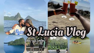 Saint Lucia  Vlog || Honeymoon ||  #honeymoon #stlucia