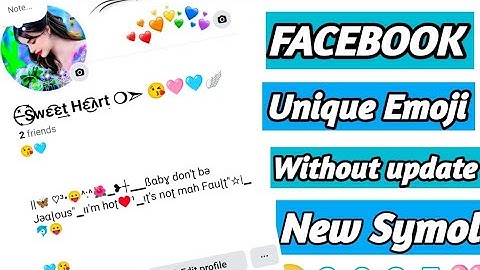 How To Create Facebook Unique Name+Emoji || 2025 Without Update||Method 2025 Script Name fb Account