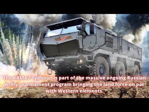 KAMAZ Typhoon Mine-Resistant, Ambush-Protected (MRAP) Vehicle