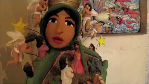 Pottery figures by familia Aguilar