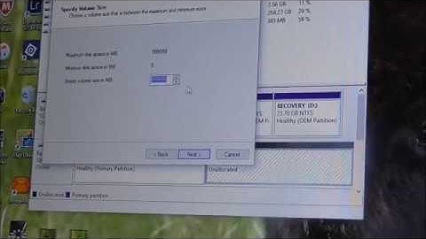 How to Partition External hard Drive