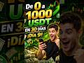 ¿ 20$ al dia con binance ?