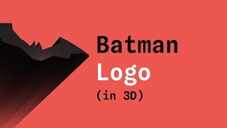 Making The Batman logo in 3D with Spline screenshot 4