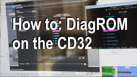 Amiga CD32 Repair Part 2: More schematic fun and DiagROM