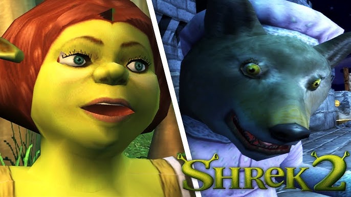 SHREK 2 (PS2/GAMECUBE/XBOX) #8 - Um desafio para o Gato de Botas!  (Legendado em PT-BR) 