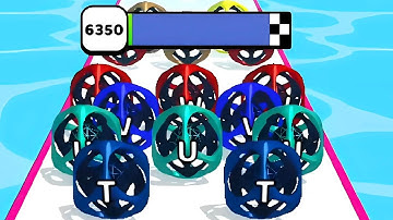 AZ Run 🔥 ABC Runner All Levels Gameplay Walkthrough (Android Ios) 6350