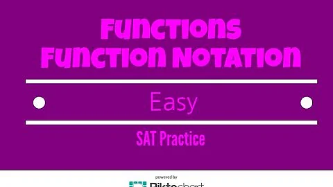 SAT Practice. Functions and Function Notation. Easy