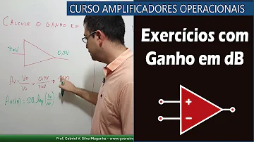 Como calcular o ganho em decibéis?