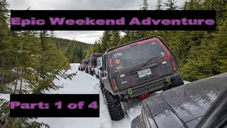 Epic Weekend Adventure Part:1of4 Spring Time Snow
