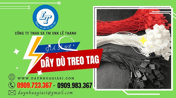NƠI BÁN DÂY DÙ TREO TAG QUẦN ÁO GIÁ RẺ TẠI TPHCM