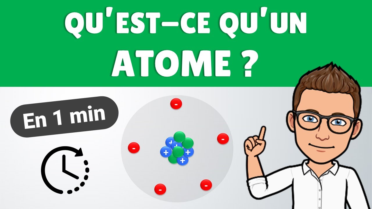 Qu'est-ce qu'un ATOME ? ⭐️ L'essentiel pour réviser | Collège → Lycée