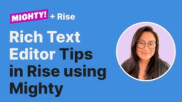 Articulate Rise 360 Advanced Techniques: How to use Mighty