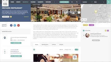 Event Guide - Ultimate Directory Listing Theme for Events, Concerts, Gigs, Museums or Galleries