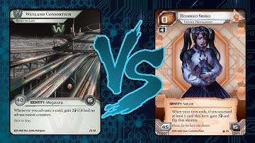 Android: Netrunner - Crash Test #346 Weyland BTL Glacier Advance VS Hoshiko Good Stuff