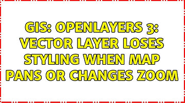 GIS: OpenLayers 3: Vector Layer loses styling when map pans or changes zoom